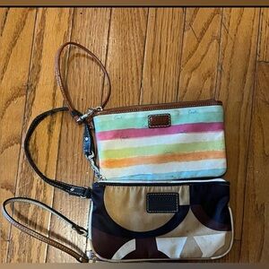 Coach bundle pouches